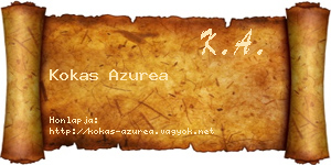 Kokas Azurea névjegykártya